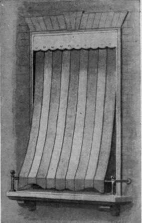 The box head spring roller blind. This is the most inexpensive form of sun blind. It is fixed on to a roller at the top and works with an automatic spring