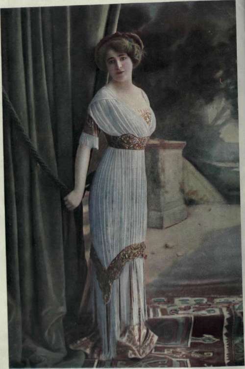 A Harmony In Mauve And Gold