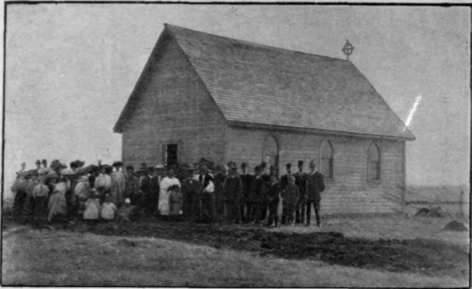 A parish in Canada is often as large as a diocese in England, and the churches are few and far between