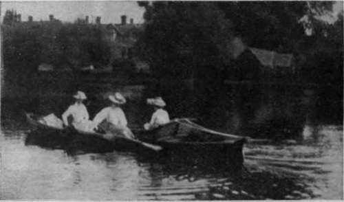 The easiest method for ladies of shipping the sculls lifting the handles of the scalls out of the rowlock, allowing the blades to rest flat on the water, and then drawing the sculls