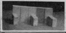 A stable for two horses