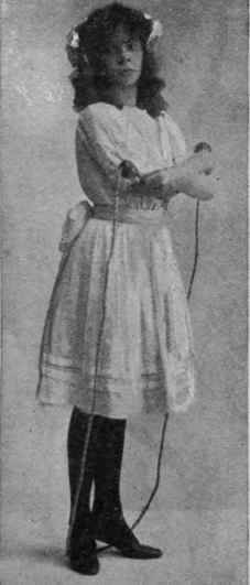 Fig. 2. The cross. The arms are crossed, the right one being uppermost; the rope should just come under the feet