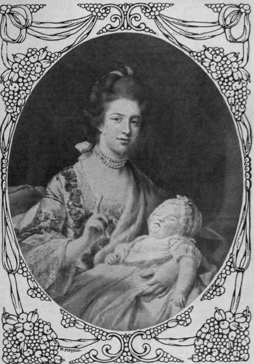 Queen Charlotte and the Princess Royal. The Queen truly believed in the story of her husband's former
