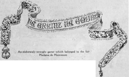 clasps, known to have graced the dainty limbs of Frances Stewart, that frail