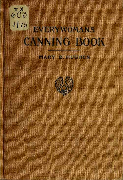 Everywoman's Canning Book