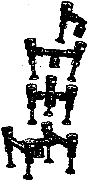 Cyclone or vermorel type of nozzle, single and multiple.