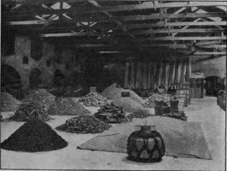 Fig. 10.   A drug and gum show at London Docks. (Heap.)