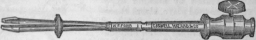 Fig. 22. Needle holder for electrolyzing hair follicles.
