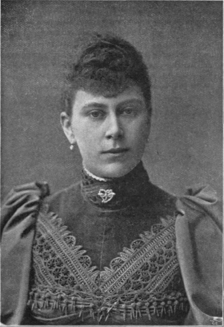 (From a photograph by Messrs. Russell & Son.) H. R. H. Victoria Mary (Princess May). 1867.