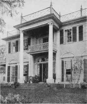 Fine Old Colonial Mansion of New England.