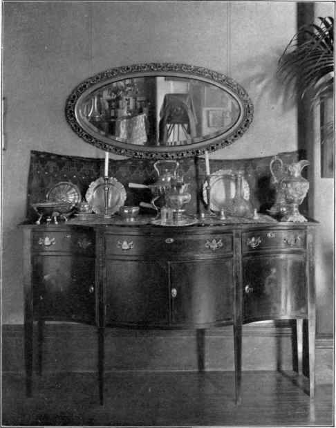 A CLARET BOTTLE MAY STAND ON A SIDEBOARD, BUT A BEER BOTTLE     NEVER