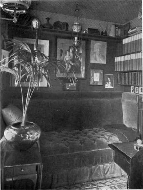 THE UPHOLSTERER CAN MAKE A BACKGROUND TO MATCH THE DIVAN