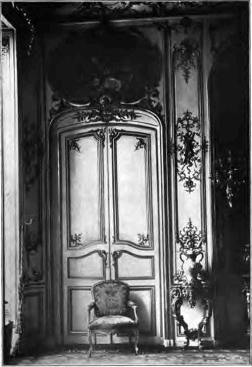 CARVED DOOR, PALACE OF VERSAILLES.