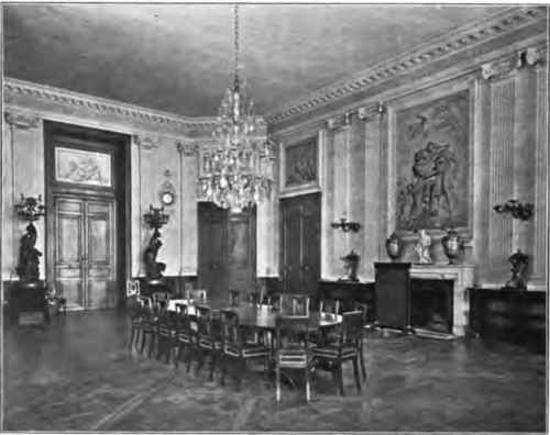 DINING ROOM, PALACE OF COMPIEGNE. LOUIS XVI PERIOD.