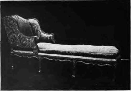 LIT DE REPOS, EARLY LOUIS XV PERIOD.