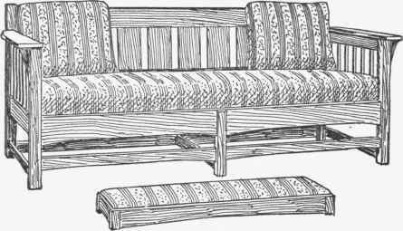 The effect of repose characteristic of this sofa is due to its length as opposed to its height.