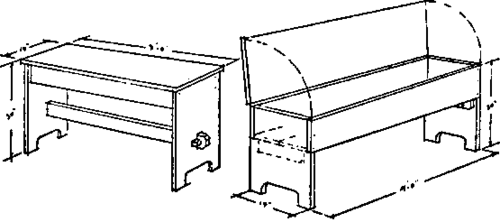 A very simple bench