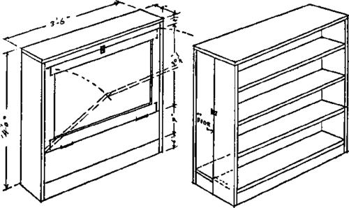 Two pieces designed for the studio