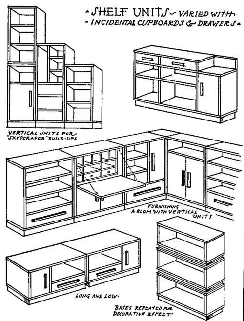 shelf units