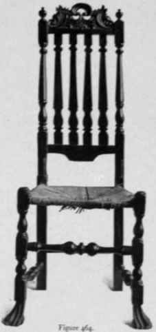 Banister Back Chair, first quarter eighteenth century.