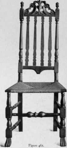 Banister Back Chair, first quarter eighteenth century.