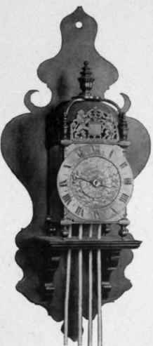 Chamber or Lantern Clock, last half seventeenth century.