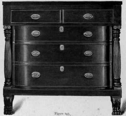Chest of Drawers, Empire style, 1800 10.