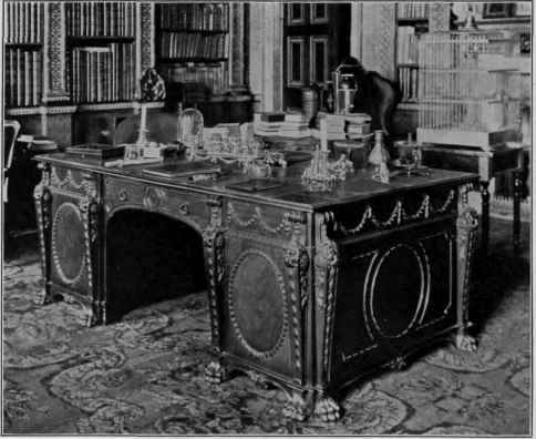 Chippendale Library Table, 1767.