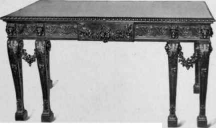 Chippendale Sideboard Table, about 1760.