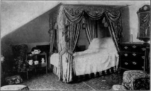 Draped Bedstead, late eighteenth century.