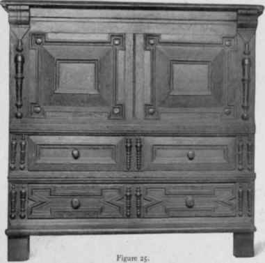 Panelled Chest with two drawers, 1675 1700.