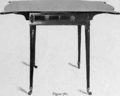 Pembroke Table, last quarter eighteenth century.