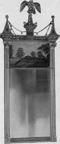 Pier Looking Glass, about 1800.
