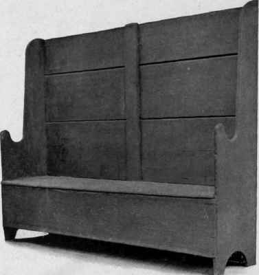 Pine Settle, first half eighteenth century.