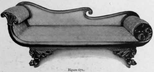 Sofa, Empire style, 1810 20.