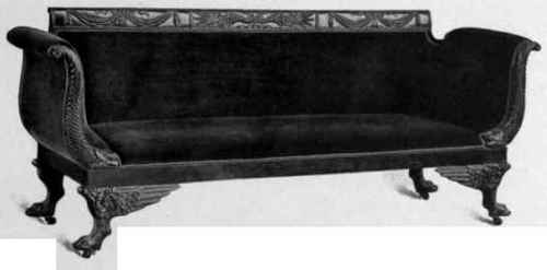 Sofa in late Sheraton style, 1800 10.