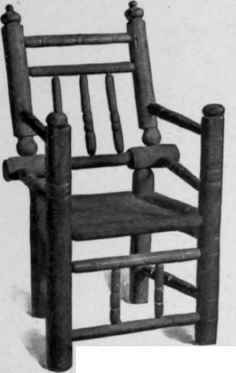 Turned Chair, late sixteenth and early seventeenth centuries.
