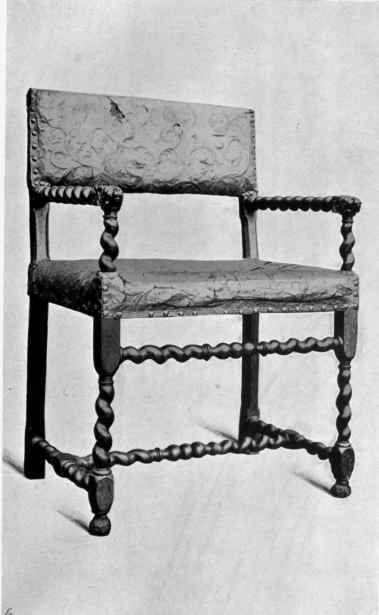 PLATE XXIX. Flemish Chair. CLUNY MUSEUM, PARIS.