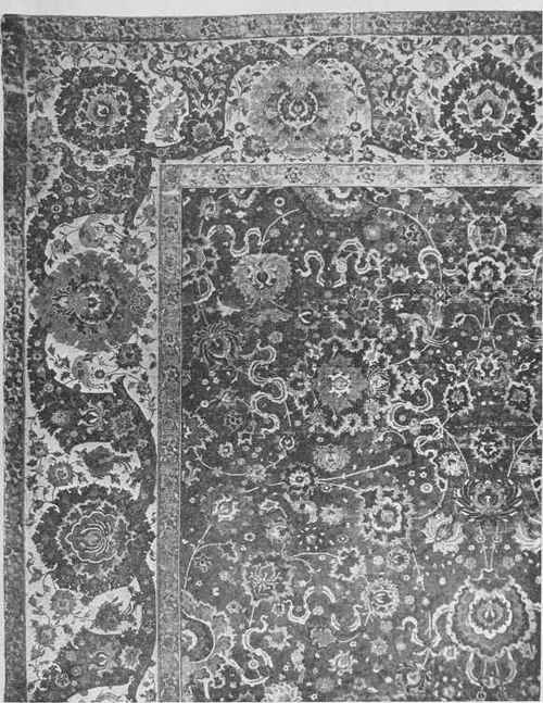 A Section Of The Carpet, Fig. 328, Showing The Design.