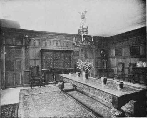 Another View Of The Oak Panelled Room, Fig. 365.