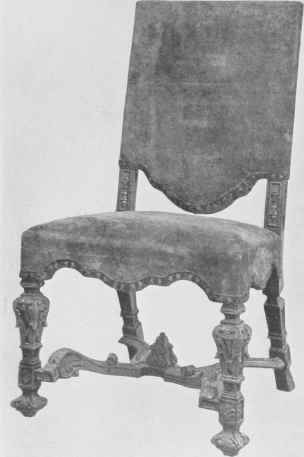 Beech Gilt Chair.