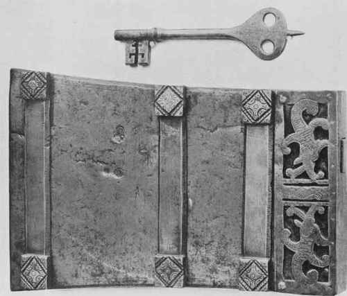 Billesley Manor. Steel Box Lock.
