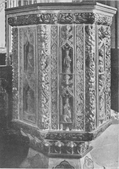 Bovey Tracey, Devon, Pulpit