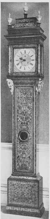 Case Veneered With Arabesque Marqueterie.