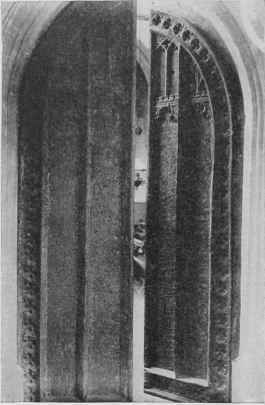 Chelsworth Church, Suffolk, S. Door.