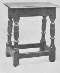 Cherry Wood Stool.