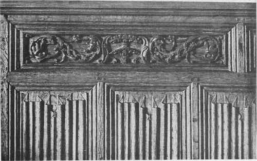 Detail Of The Linenfold Panelling, Fig. 283.