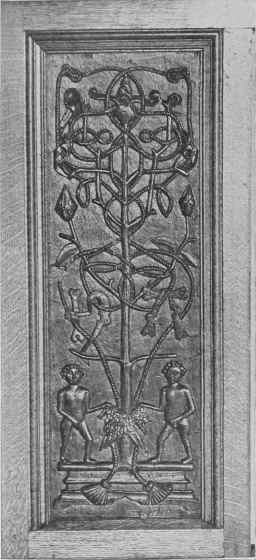 Detail Of The Panelling, Fig. 285.