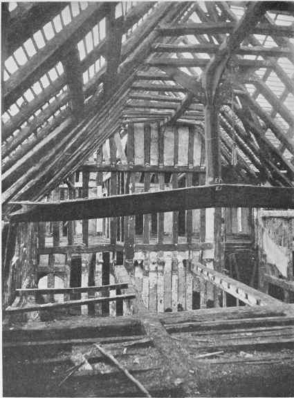 Hall Of Timber House In Lady Street, Lavenham.