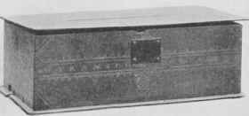 Inlaid Oak Box.